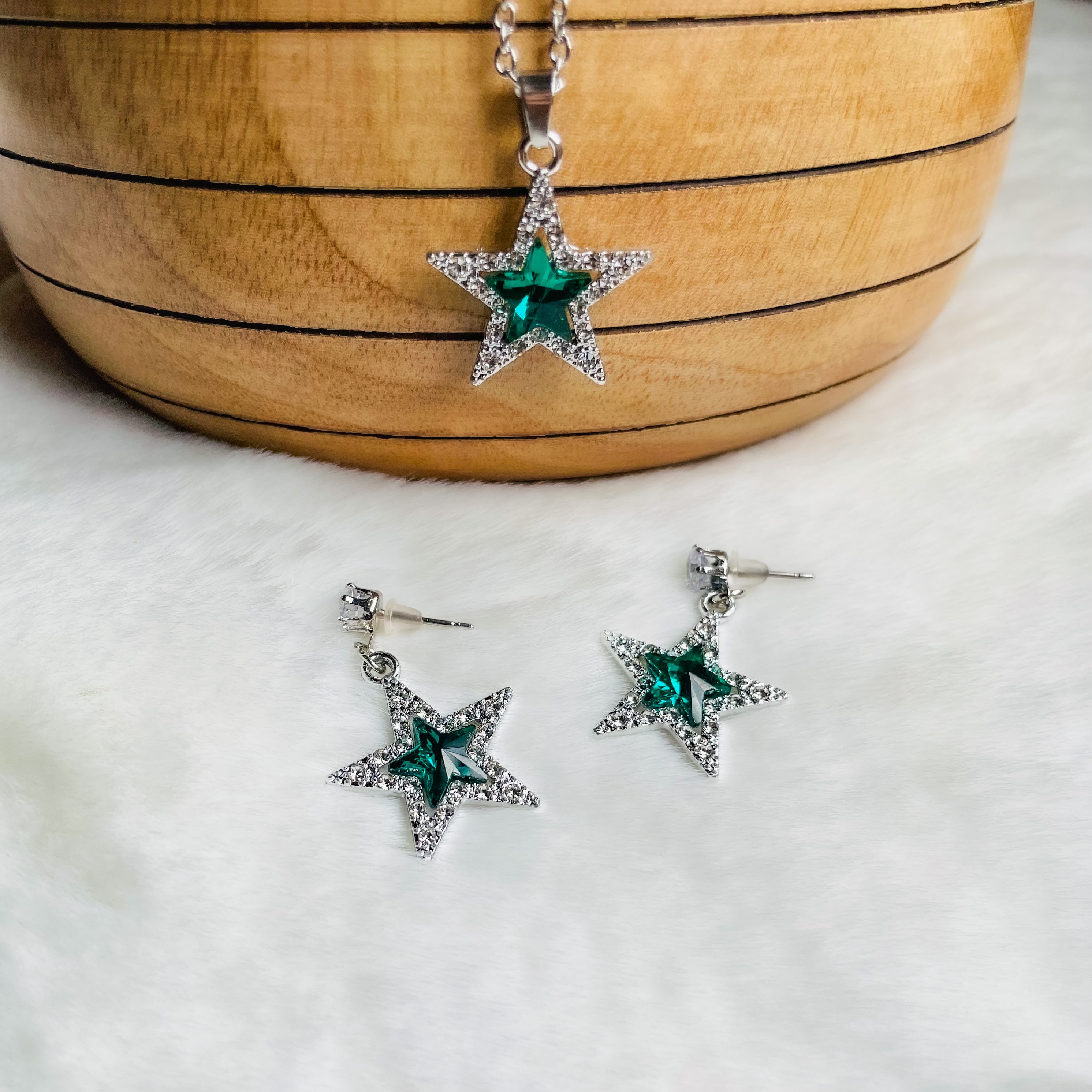 Shine Crystal Pendant Necklace Fashion Jewelry