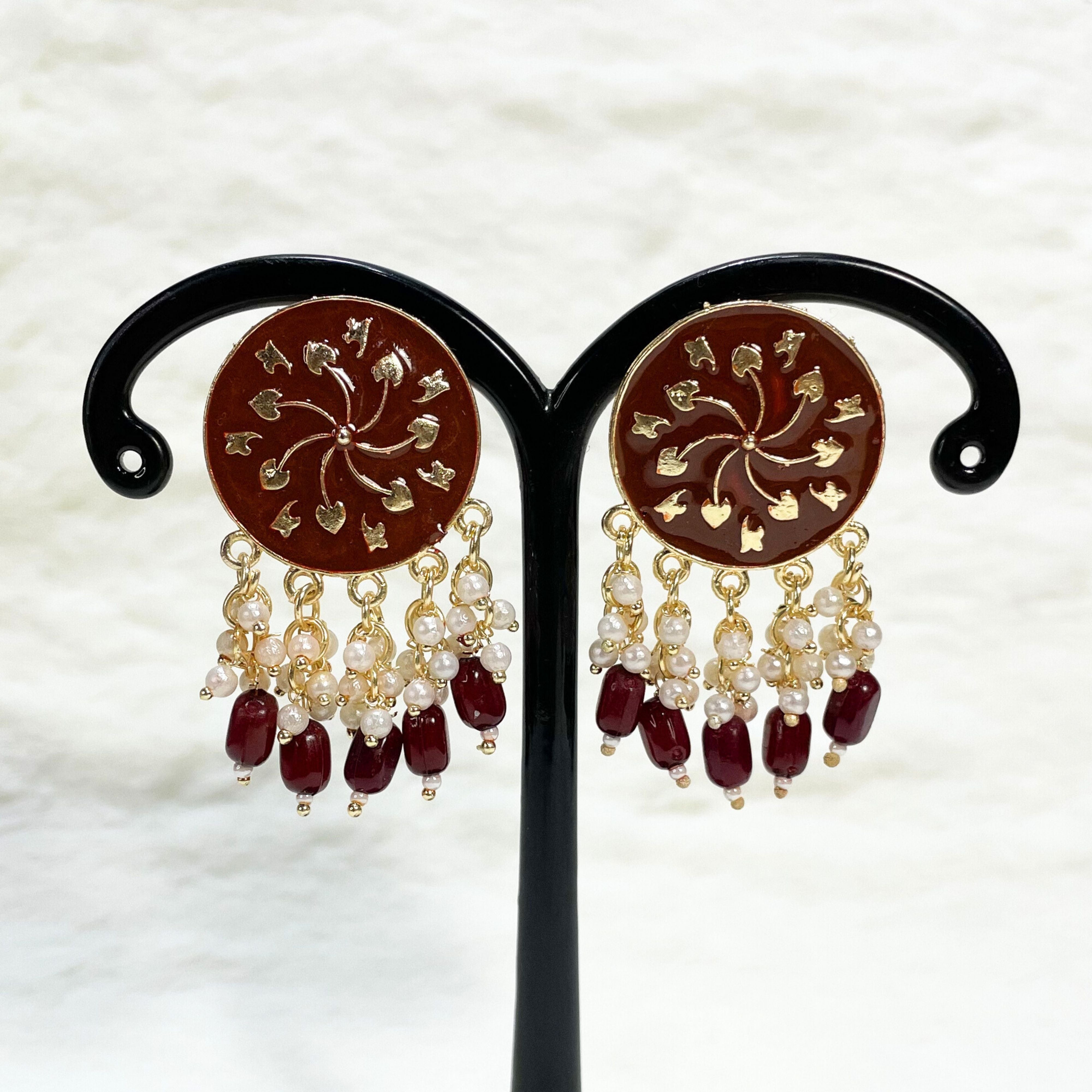 Meenakari earring for women and girls
